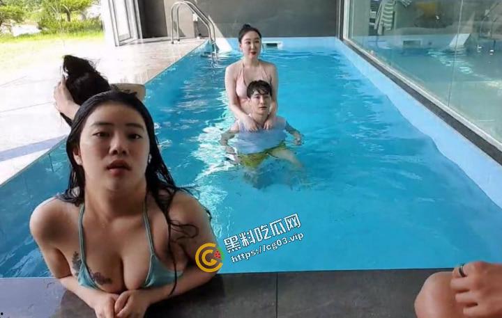 韩国 娱乐户外女主播 大奶纹身妹子 录制玩节目时  被潜规则 挨操视频流出-5