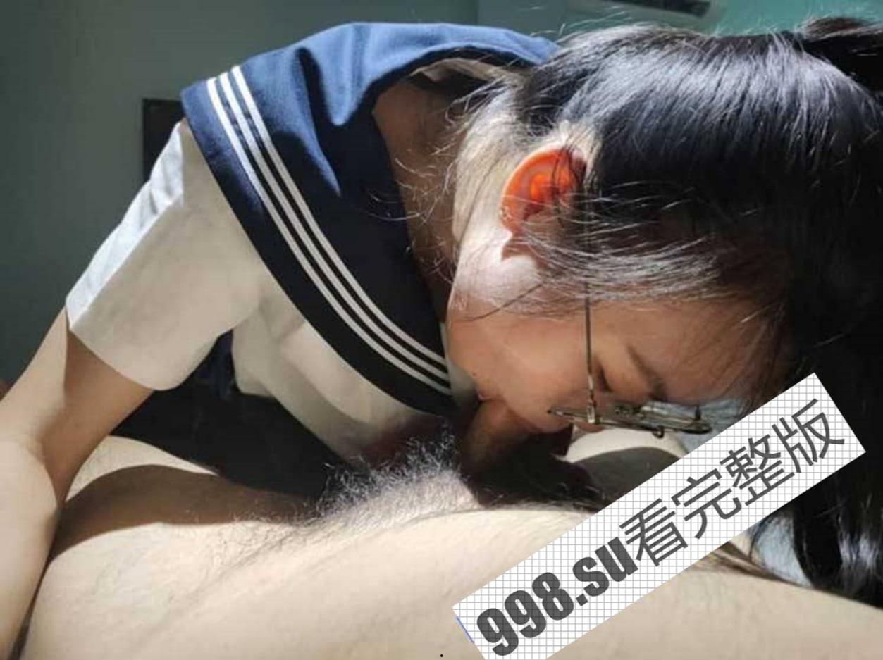 反差婊！中南财经政法大学 陈燕 闷骚眼镜妹口活优秀 反差爆棚-2