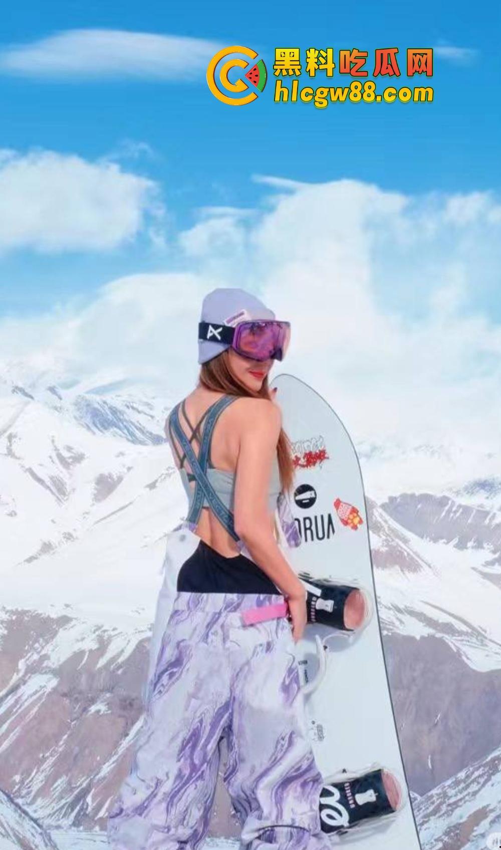 骑行媛已成历史，滑雪媛2025年全面上线，云顶滑雪场美女云集，白天滑雪，晚上开房身上滑！-30