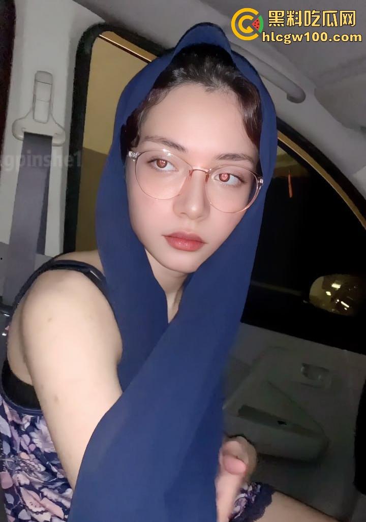 中东头巾女竟是淫荡小母狗，不雅视频流出，不是说中东女人很保守封建吗？-1