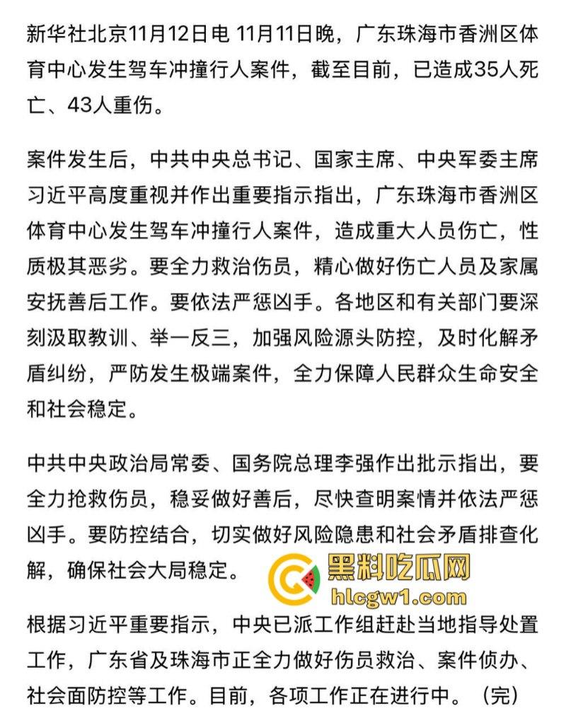 广东珠海体育场一男子突然发狂开车冲撞众人 多人惨遭碾压 血腥现场视频流出 死了一大片?-8